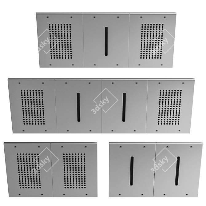 FIMA Modular Shower Head 3D model image 1