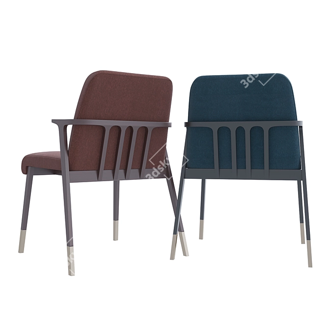 Contemporary Tenues Chair 3D model image 2