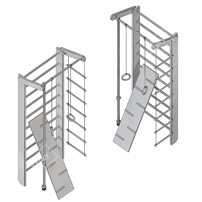 Ultimate Kids Sports Playground 3D model image 3