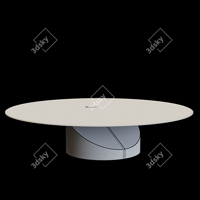 Baxter Ziggy Big - Stylish Designer Table 3D model image 3