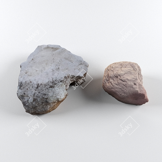 3D Rock Scanning Masterpiece 3D model image 2