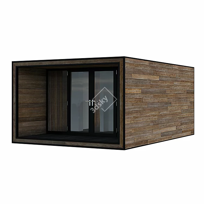 Portable Home: 6000x4000x2600 Exterior Size 3D model image 1