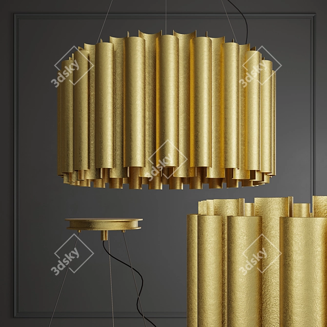 AURUM II Suspension Light | Unique and Striking Lighting Solution 3D model image 1