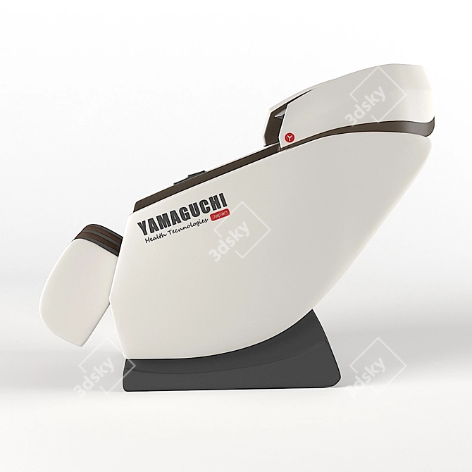 Yamaguchi Vendi Massage Chair: Texture & Mapping 3D model image 2