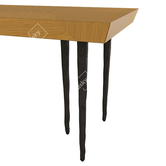 Mystic Pinto Paris Desk 3D model image 2