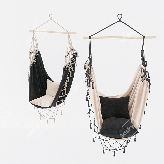 ReLoft Boho Hammock 3D model image 1