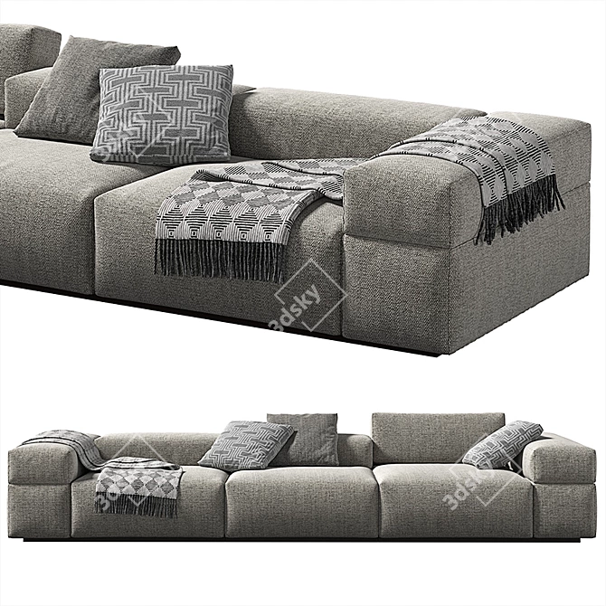 Lema BRICK LANE Sectional Sofa 3D model image 2