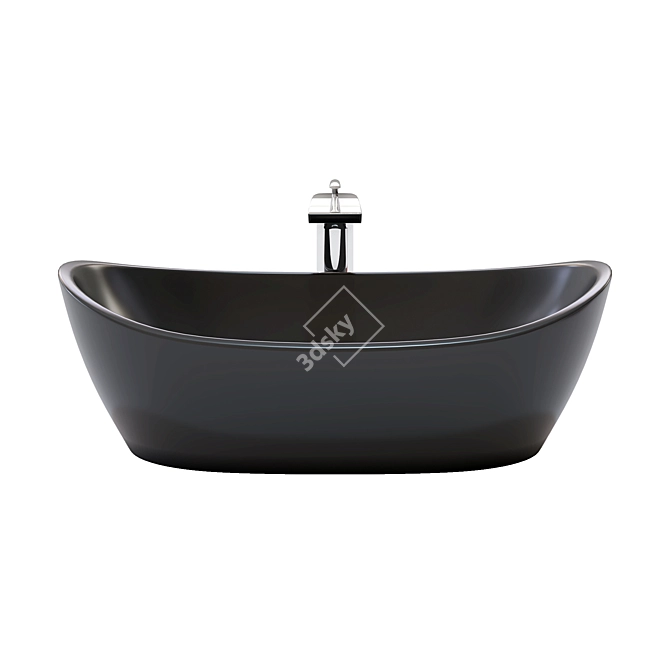 Elegance in Stone: VIVA LUSSO Sinks 3D model image 3