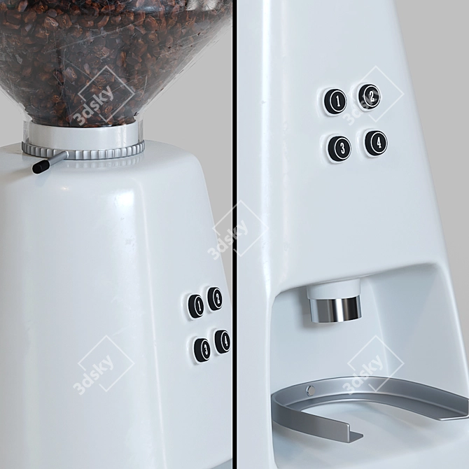 Industrial Coffee Grinder: Efficient and Durable 3D model image 2