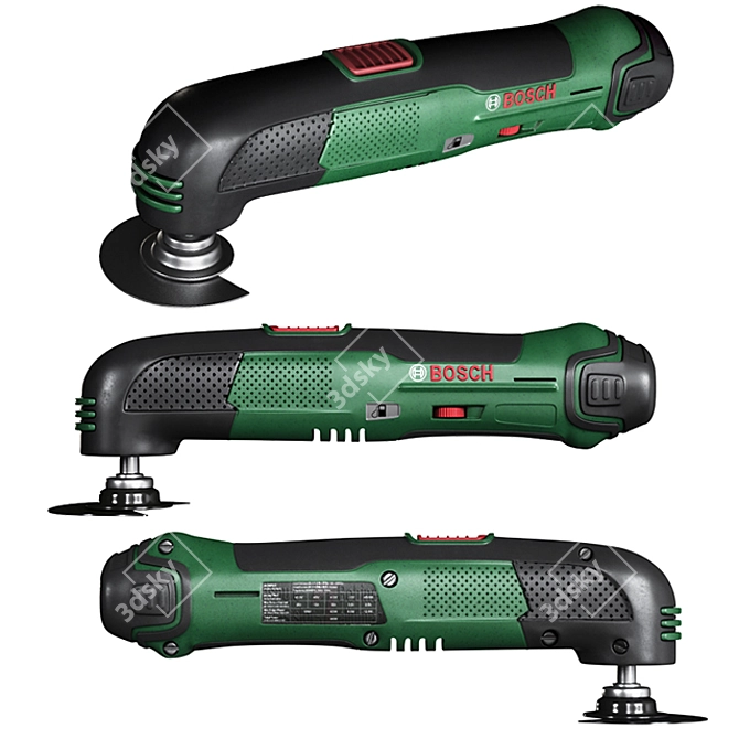 Bosch Renovator: High and Low Poly Versions 3D model image 1