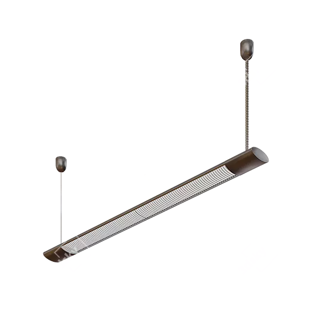 Minimalist LED Pendant Light 3D model image 1