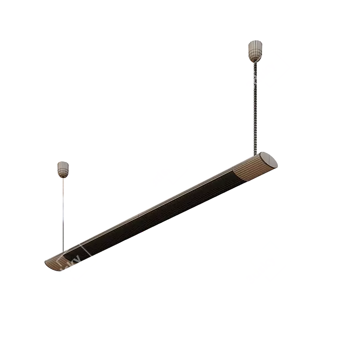 Minimalist LED Pendant Light 3D model image 2