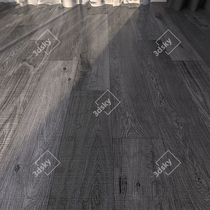 High Definition Parquet Flooring 3D model image 1