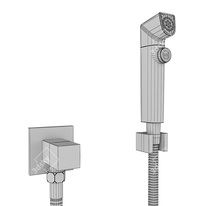 Gappo Bidet: Hygiene at its Best 3D model image 3