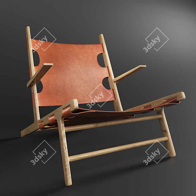 Cozy Comfort: Easy Chair 3D model image 1