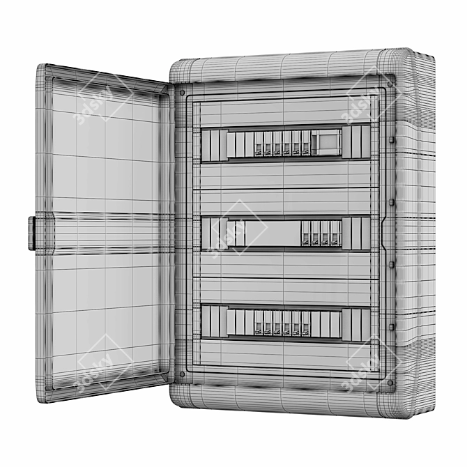 SCHNEIDER ELECTRIC KAEDRA: Advanced Power Distribution 3D model image 3