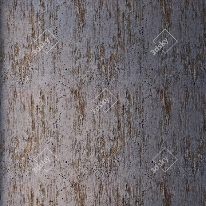 Seamless Metal Texture Kit 3D model image 3
