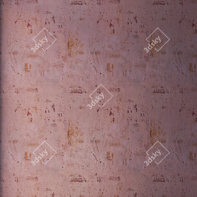Seamless Metal Texture 3D model image 3