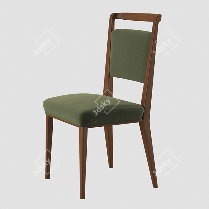 MILÀ Contemporary Chair - Volpi Sedie e Mobili 3D model image 1