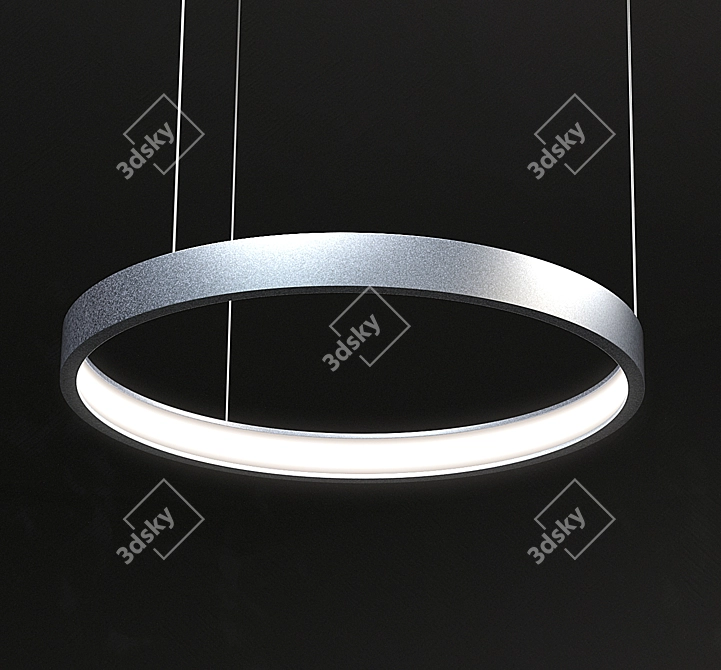 Ringlight - Modern, High-Tech, Loft Design 3D model image 2