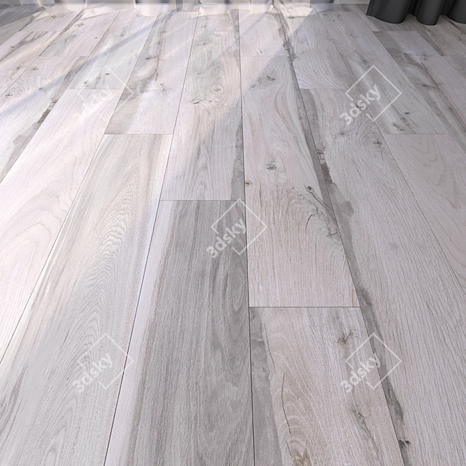 HD Parquet Floor Textures 3D model image 1