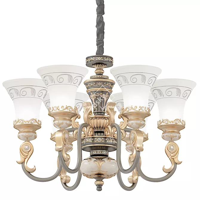 Elegance illuminated: CANDELA_22 3D model image 1