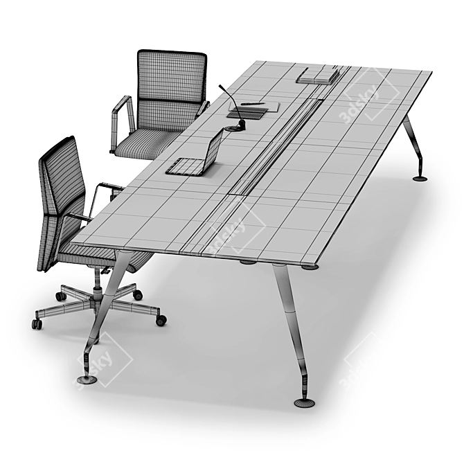 Versatile LAS ENOSI EVO Tables 3D model image 3