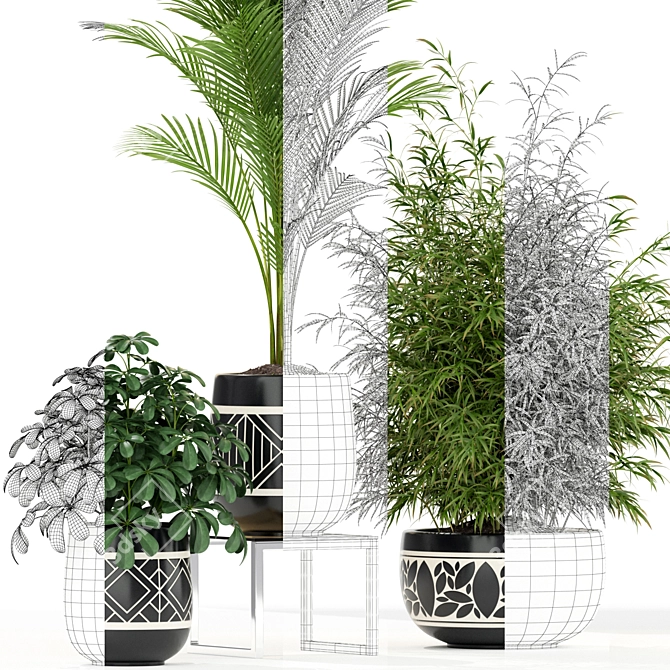 Nature's Oasis: 181 Exquisite Plants 3D model image 2