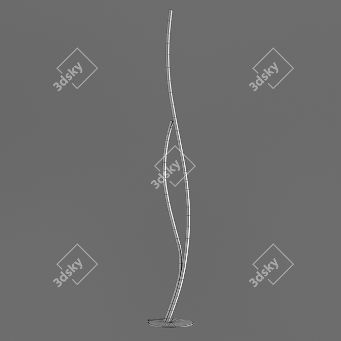OM Mantra CORINTO LED Floor Lamp 3D model image 2