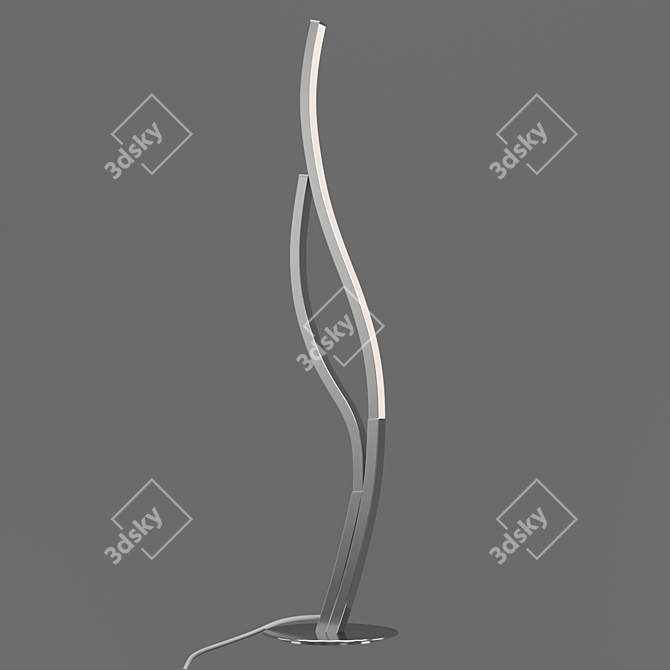 Luxury OM Mantra Table Lamp 3D model image 1