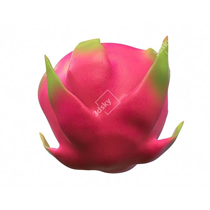 Dragonfruit: 4K Textures, V-Ray Ready 3D model image 2