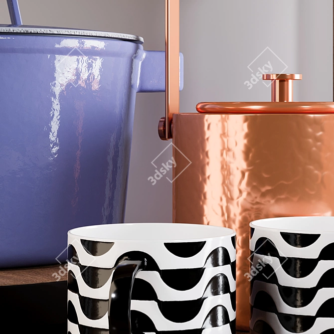 Kitchen Accessories 24: Organized, Compatible, High-Quality 3D model image 2