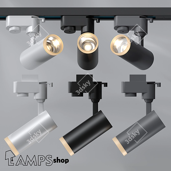 Nordic BW-101 - Sleek & Stylish Lighting 3D model image 1