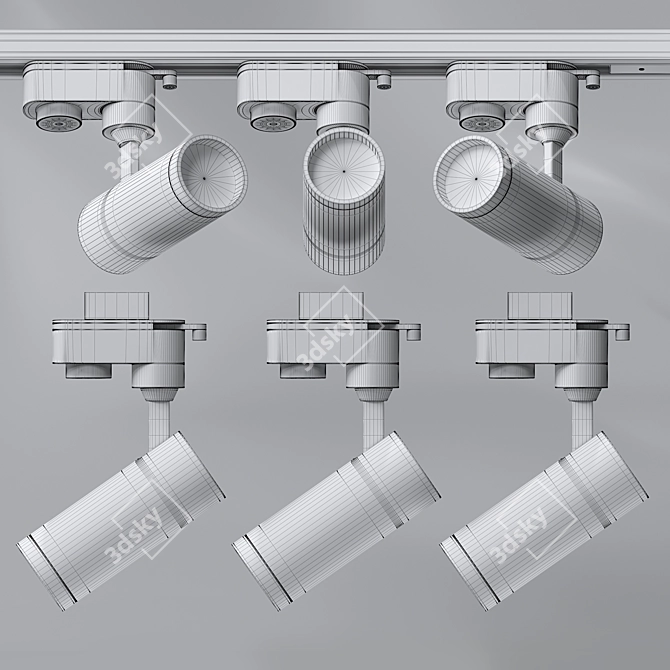 Nordic BW-101 - Sleek & Stylish Lighting 3D model image 2