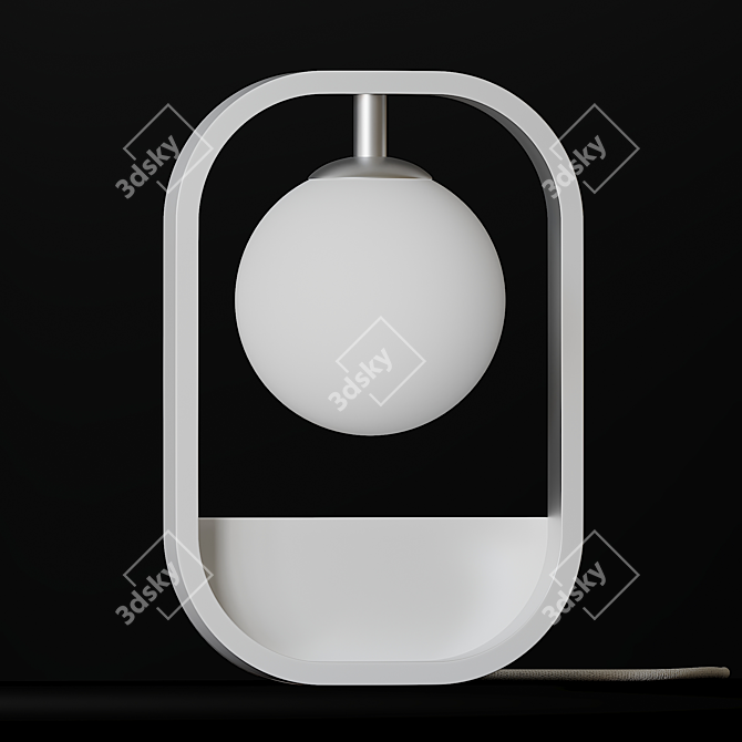 Avola Gold and Silver Wall Sconce 3D model image 2