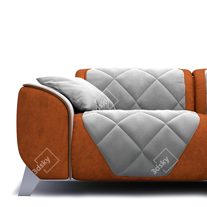 Lamborghini Casa Kate Sofa: Luxury in Your Living Room 3D model image 2