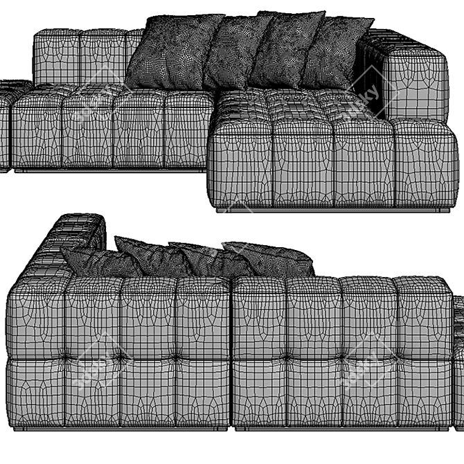 Marelli Andy Modular - High-Res V-Ray 3D Model (3000x2000x650 mm) 3D model image 3