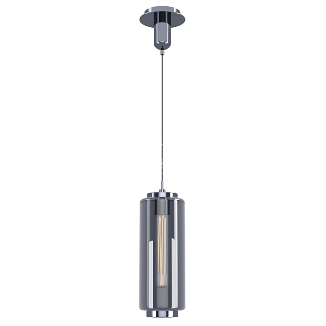 JARRAS Chandelier: OM Mantra Design 3D model image 1