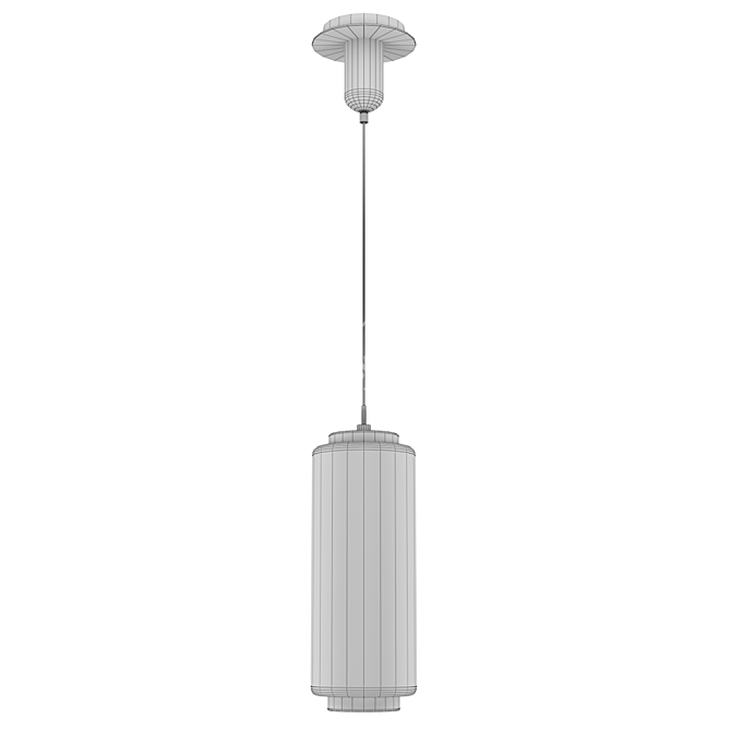 JARRAS Chandelier: OM Mantra Design 3D model image 2