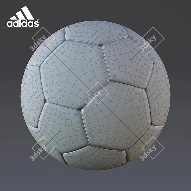Adidas Training Ball - 70cm Circumference 3D model image 2