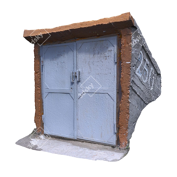 Enigmatic Dungeon Portal 3D model image 1