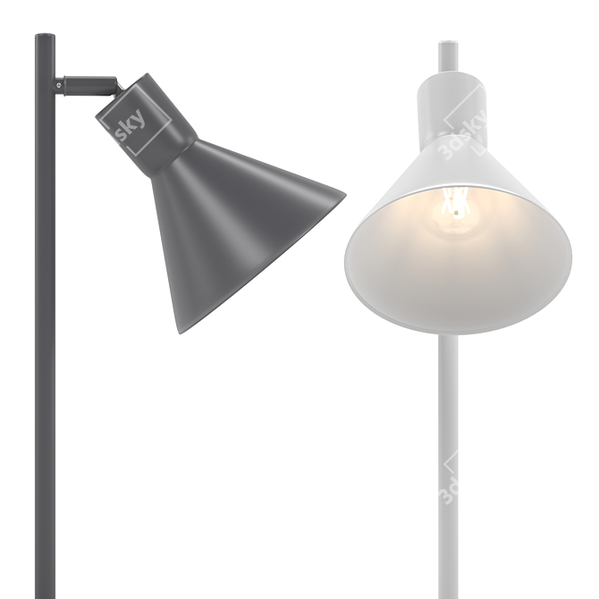 Nordlux Eik Table Lamp - Elegant and Versatile 3D model image 2