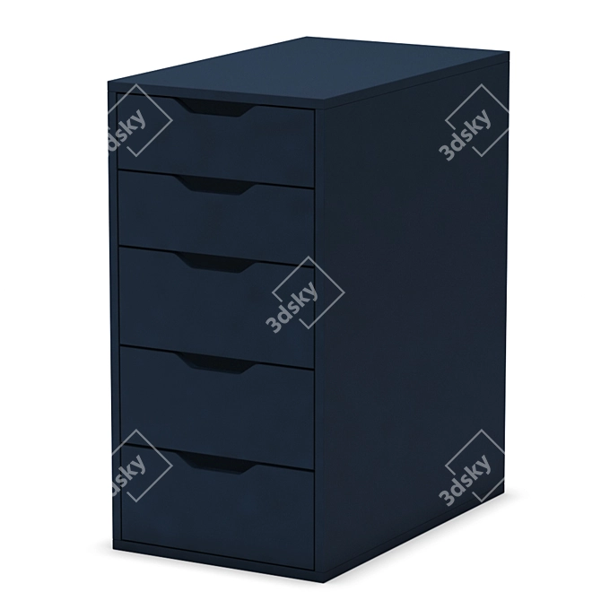 IKEA ALEX Storage: Versatile 3D Max, FBX & OBJ Files! 3D model image 1