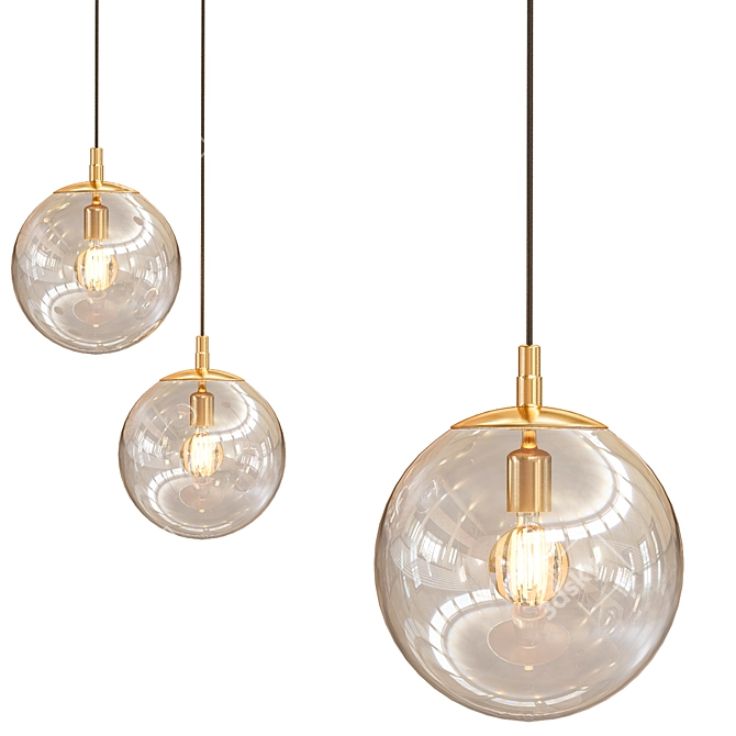 Globally Sleek Metal Lux 3D model image 1