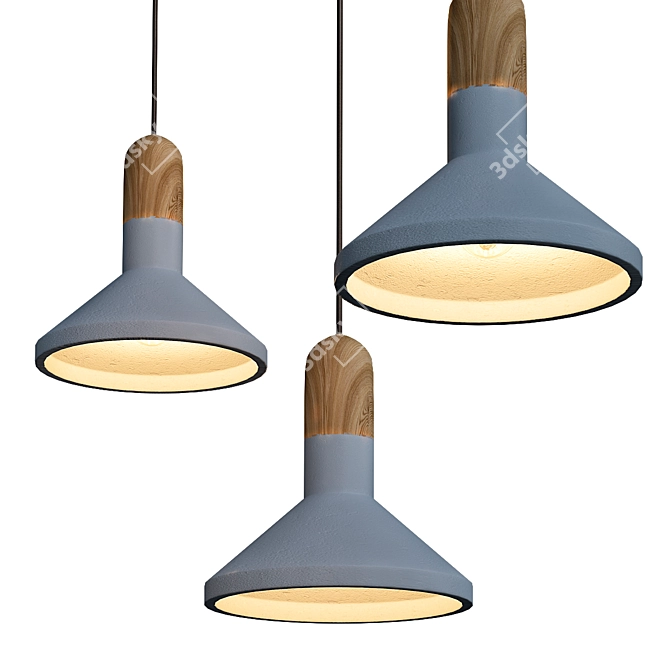 Bentu Design SHANG BAMBOO Bamboo Shade 3D model image 1