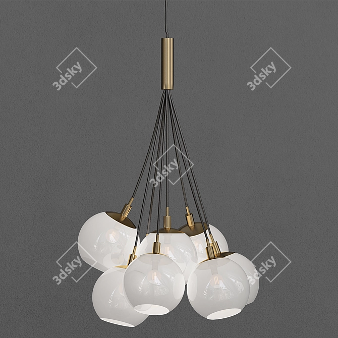 SAIC Together Pendant Light 3D model image 1