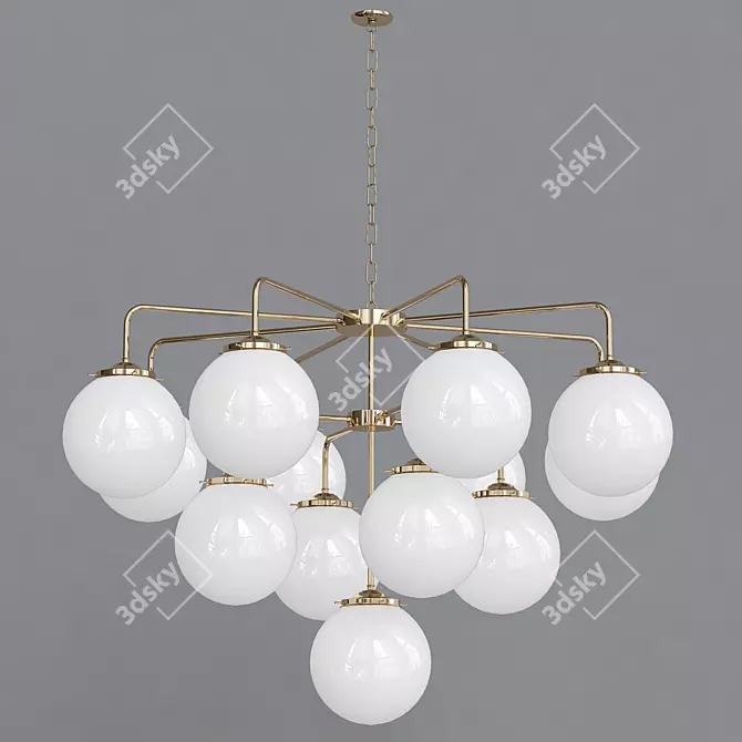Mullan Lighting ROME: Timeless Elegance for Your Space 3D model image 1