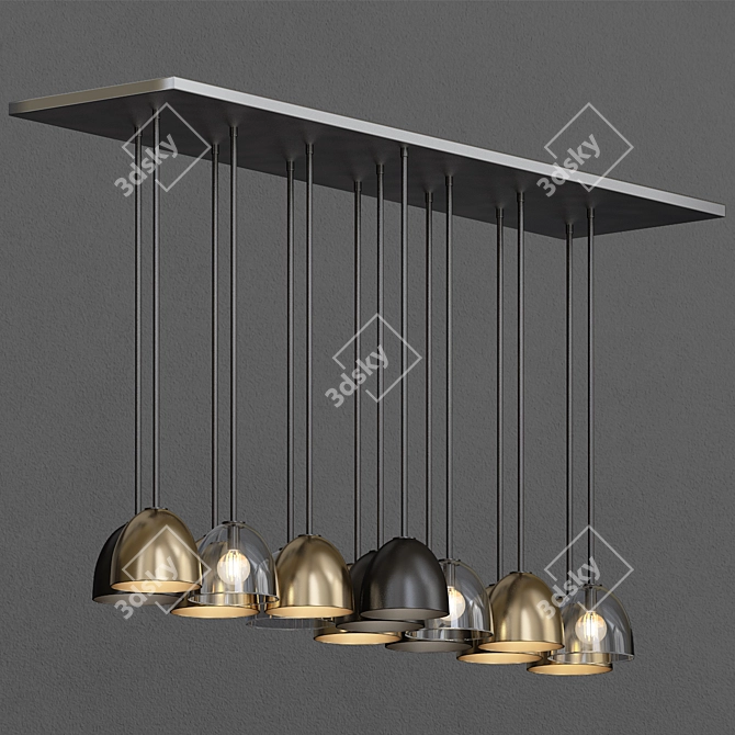 Stylish Illuminate Your Space 3D model image 1