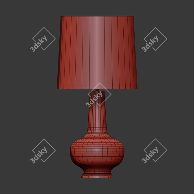 Elegant Sybil Lamp - Illuminate Your Space 3D model image 2