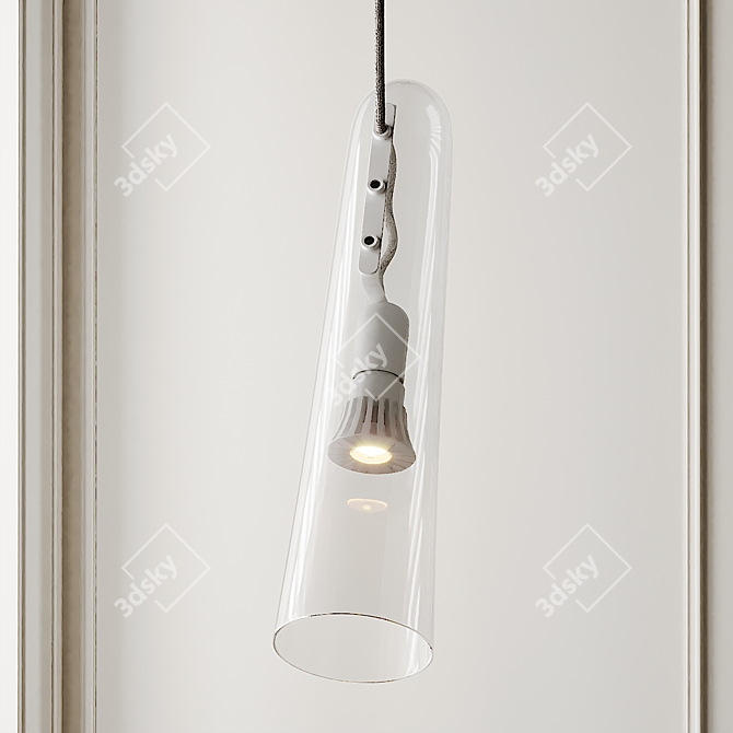 Elegant Brokis Flutes: A Lighting Masterpiece 3D model image 9